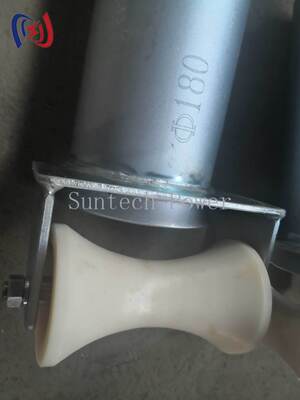 D-serie Kabel-ingangsbeschermingsroller met 80-200 mm buisdiameter voor corrosiebestendig en laag wrijvend kabeltrekken