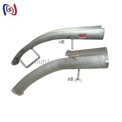 Professionele kabelbeschermende buigplaat met een buisdiameter van 100-130 mm voor het afdwingen van de minimale buigradius en het voorkomen van slijtage van de kabeljas