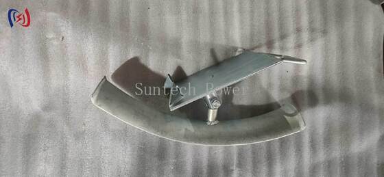 Professionele kabelbeschermende buigplaat met een buisdiameter van 100-130 mm voor het afdwingen van de minimale buigradius en het voorkomen van slijtage van de kabeljas