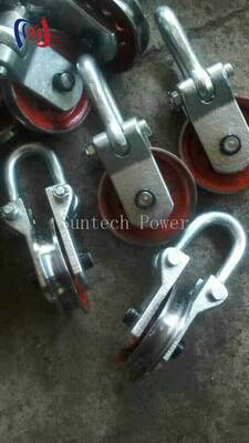 Professionele hefpuntblok met 50-80KN nominale belasting en 160-190 mm schuifdiameter voor veilige overbrengst toren tillen