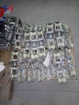 Professionele dubbele scheefblok met 2KN nominale belasting voor mechanisch voordeel en corrosiebestandheid