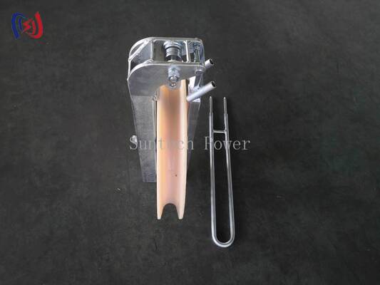 Professionele Helicopter Stringing Block met Φ508×75 Sheave en 1-5 Sheave's voor installatie van luchtleiders