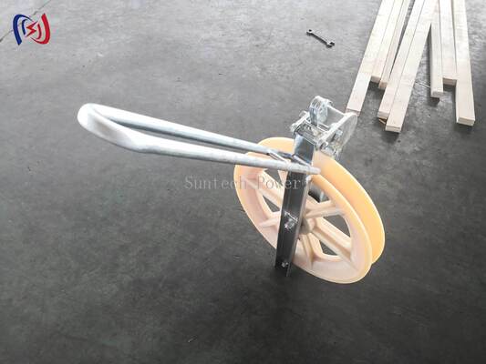Professionele Helicopter Stringing Block met Φ508×75 Sheave en 1-5 Sheave's voor installatie van luchtleiders