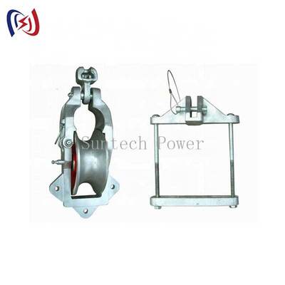 Universaal stringblok met 178x76mm schuifdiameter en 10KN nominale belasting voor veelzijdige installatie van luchtgeleiders