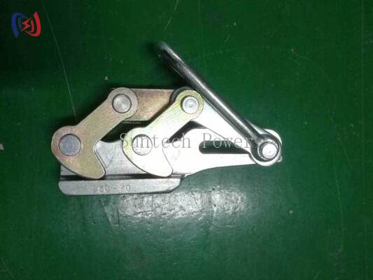 Professionele Dual Cam Aarddraad Gripper met 10-30KN nominale belasting voor 11-15mm draden en Corrosion Resistant Come Along Clamp