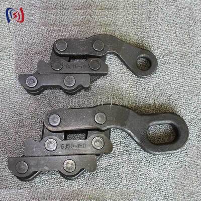 Professionele Parallel Ground Wire Gripper met 10-30KN nominale belasting en 13-26mm Max Open voor gelijktijdige spanning van Twin Ground Drones