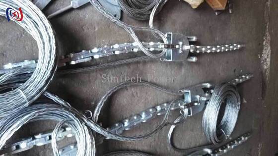Professionele kopplaten voor drie bundelgeleiders met een nominale belasting van 100-180KN, precieze driehoekige geometrie en corrosiebestendige aluminiumlegering
