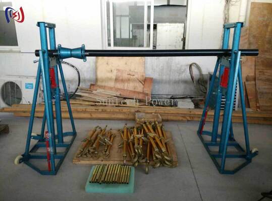 Hydraulische Kabeltrommelstandaard met een nominaal draagvermogen van 50-300KN en een diameter van 2400-5000mm voor veilige kabelbehandeling