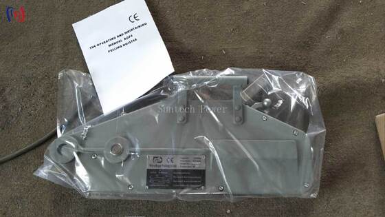 Draagbare draad touw handgreep hefmachine met 8-54KN nominale tillen voor handmatige bediening zonder externe kracht