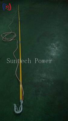 Professionele aardingslood voor 10-500KV spanning met 25-50mm2 koper en 1000-5500mm totale lengte voor veilige elektrische aarding