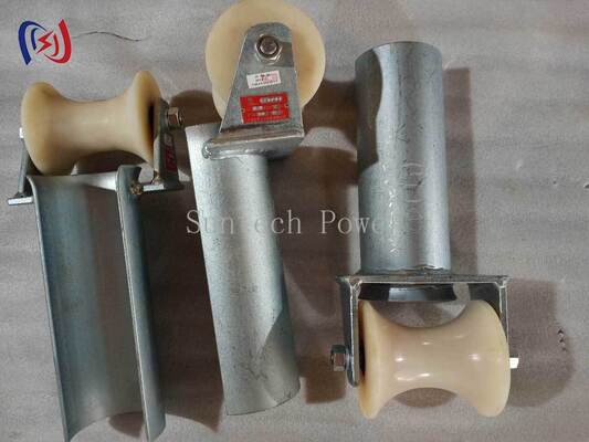 Professionele D-serie kabel toegangsbeschermingsrol voorkomt kabel jas schade vermindert trek wrijving Duurzame constructie