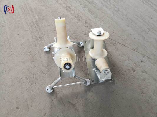 10KN Heavy Duty Cable Turning Roller: 90 graden hoekbescherming voor loopgaten
