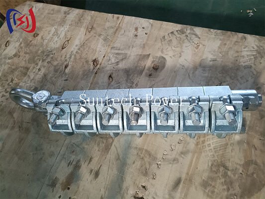 Multi-segment Type Come Along Clamp met 90-150KN nominale belasting en 150N.m krapkoppel voor transmissielijnstring