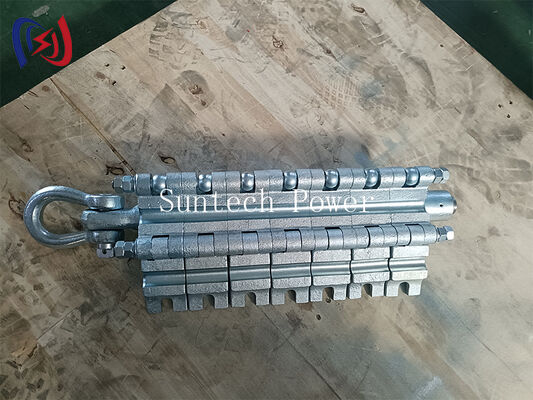 Multi-segment Type Come Along Clamp met 90-150KN nominale belasting en 150N.m krapkoppel voor transmissielijnstring