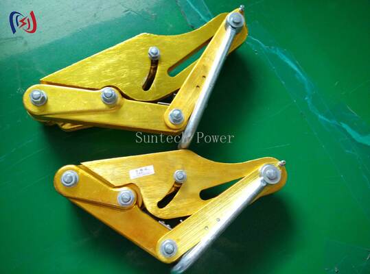10-30KN Nominale belasting Aluminiumlegering Come Along Clamp met 15-39mm Max Open voor transmissie lijn Stringing