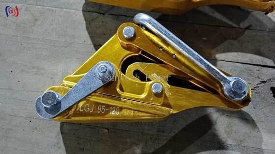 Aluminiumlegering Come Along Clamp met 7-80KN nominale belasting en 14-48mm Max Open voor transmissielijn string