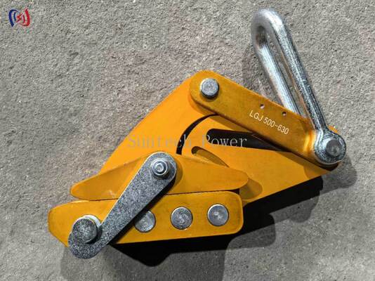 Aluminiumlegering Come Along Clamp met 7-80KN nominale belasting en 14-48mm Max Open voor transmissielijn string