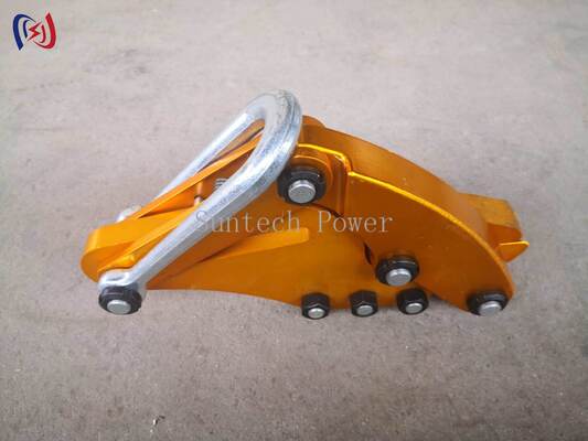 Aluminiumlegering Come Along Clamp met 7-80KN nominale belasting en 14-48mm Max Open voor transmissielijn string
