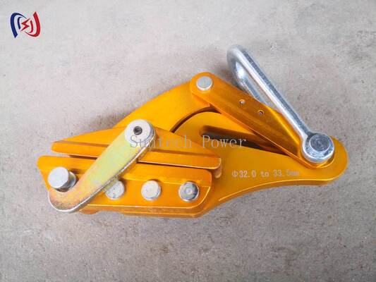 Aluminiumlegering Come Along Clamp met 7-80KN nominale belasting en 14-48mm Max Open voor transmissielijn string