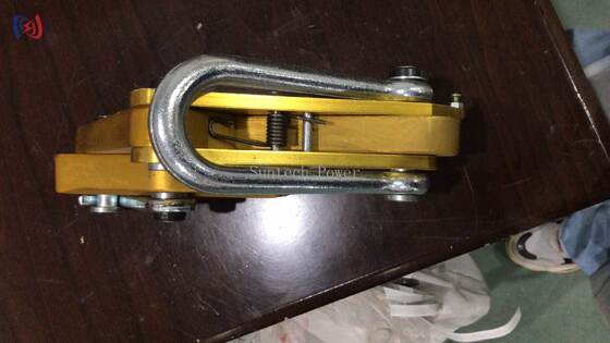 Aluminiumlegering Come Along Clamp met 7-80KN nominale belasting en 14-48mm Max Open voor transmissielijn string
