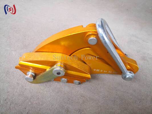Aluminiumlegering Come Along Clamp met 7-80KN nominale belasting en 14-48mm Max Open voor transmissielijn string