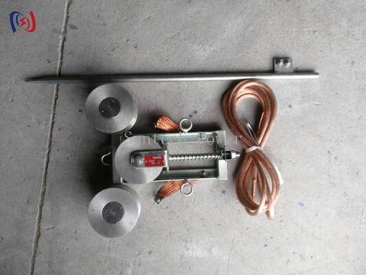Leidergrondslagblok 50 mm onderdiameter voor geïnduceerde verwijdering van elektriciteit met maximale stroom van 100 A