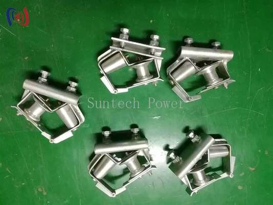 5KN nominale belasting Skyward Corner Stringing Block voor het voorkomen van kabeluitspringen en ultralichtgewicht bovenleidingshoektorenkabeltrekken