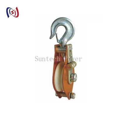 10-100KN Aluminium legering Heisting Tackle met MC Nylon Sheave voor licht tillen