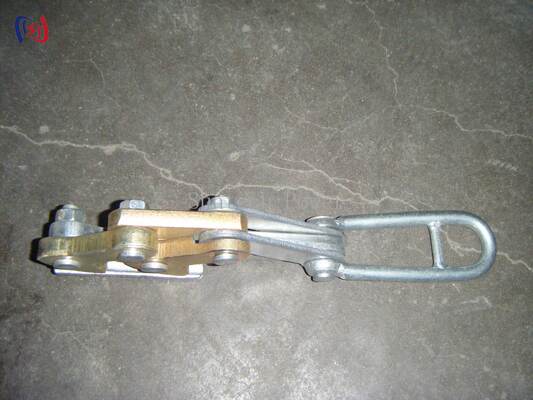 Staalstreng Come Along Clamp met 10-30KN nominale belasting en 11-15mm Diameter Dual Cam Draad Gripper