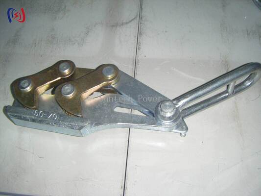 Staalstreng Come Along Clamp met 10-30KN nominale belasting en 11-15mm Diameter Dual Cam Draad Gripper