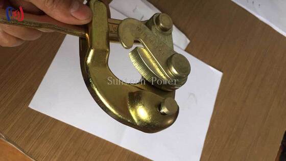Universele draad touw Gripper Come Along Clamp met 10-30KN nominale belasting voor 4-32mm draad Diameter gesmeed uit legeringsstaal