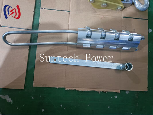 Bout-type anti-twist staalkabelklem met 20-100KN nominale belasting voor touwen met een diameter van 7-24 mm