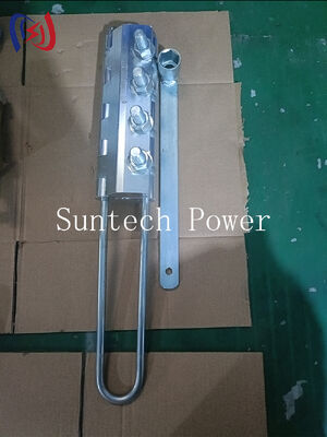 Bout-type anti-twist staalkabelklem met 20-100KN nominale belasting voor touwen met een diameter van 7-24 mm
