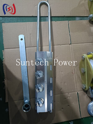 Bout-type anti-twist staalkabelklem met 20-100KN nominale belasting voor touwen met een diameter van 7-24 mm