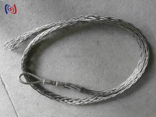 Kabelnet sokverbindingen met 10-30KN nominale belasting en 360° uniforme grip voor transmissielijneindes met thermisch verzinkte coating