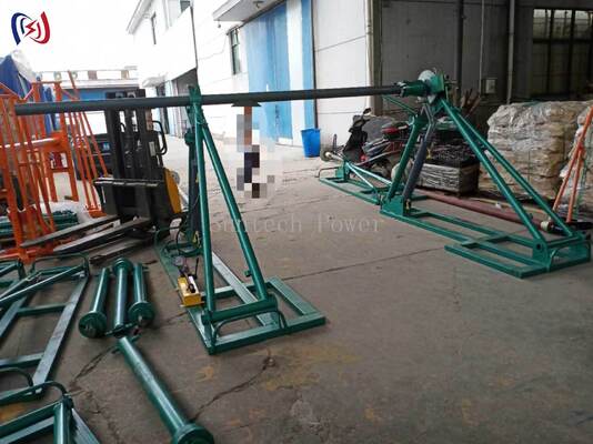 SIPZ Modulaire kabel spoel stand 30-100KN Gereedschapsvrije montage geleider trommel stand