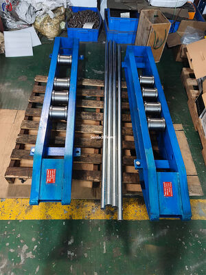 HZT Serie Kabeltrommel Rotator Platform 500-2500mm 1500kg Geleider Trommelstandaard