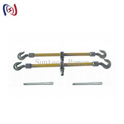 Aluminium dubbel haak draaiband 10-50KN geanodiseerde geleider stringing tools