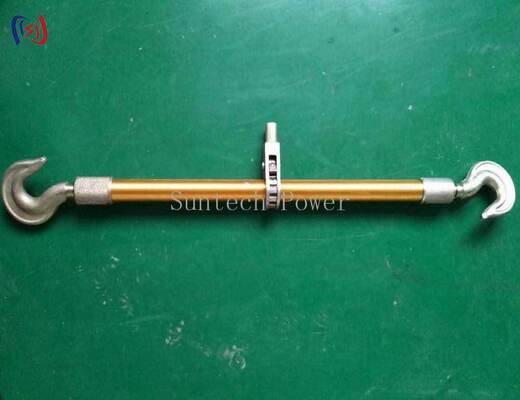 Aluminium dubbel haak draaiband 10-50KN geanodiseerde geleider stringing tools