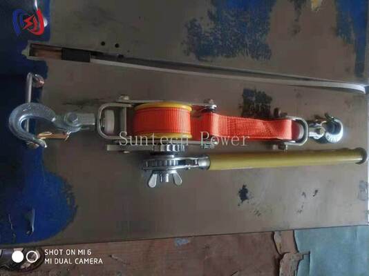 Geïsoleerde Spanner met 10-20KN Nominale Belasting, Geïsoleerde Spanband en Gereedschapsloze Verstelling voor Werkzaamheden onder Spanning