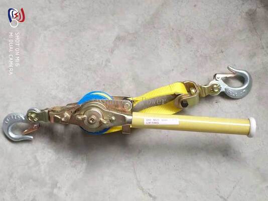 Gereedschapsvrije geïsoleerde strenger 10-20KN Webbing Strap Conductor Stringing Tools
