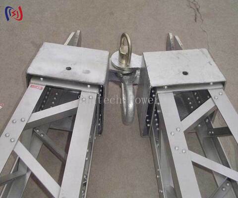 Modulaire A-vormige rooster gin paal 8-28m toren erectietools Corrosiebestendige