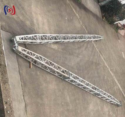 Modulaire A-vormige rooster gin paal 8-28m toren erectietools Corrosiebestendige
