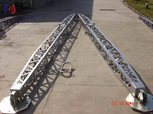 Modulaire A-vormige rooster gin paal 8-28m toren erectietools Corrosiebestendige