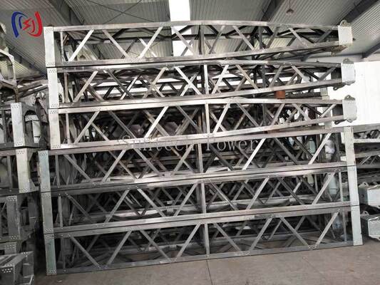 Modulaire Giekpaal met Corrosiebestendige Coating voor 8-18m Stroomtorenconstructie
