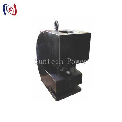 500KN Hydraulische Gatponsmachine met 20CrMnTi Gesmeed Stalen Body en 115mm Keeldiameter Stroomonderbrekerponsmachine