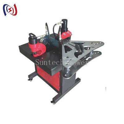 220V Vier Functie Hydraulische Busbar Machine met 270KN Buigkracht voor Knippen, Ponsen en Buigen