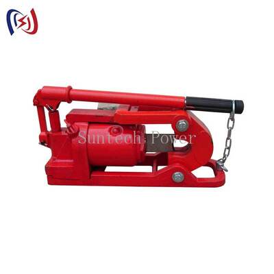 QY-48 Hydraulische stalen draadtouwknipper 200KN 10-48mm Hydraulische draadtouwkniper voor Guy Draad