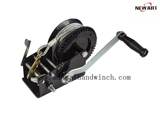 De zwarte Handhandcrank Kruk van de Machtsboot 2500lbs