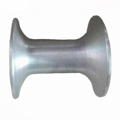 Aluminium schijf met rubber beklede geleiderblokken